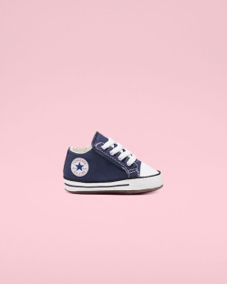 Converse Chuck Taylor All Star Cribster Fiu Közép Felső Sötétkék/Bézs/Fehér | FLQNCDY-HU